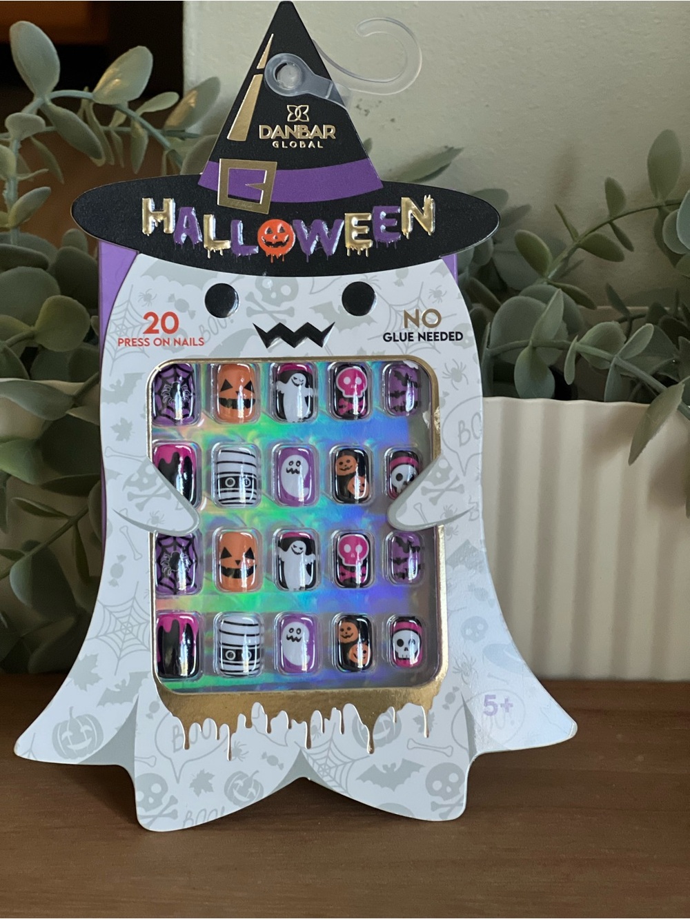 Kids Halloween Press-On Nails